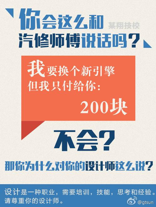 感谢设计师的真挚话语