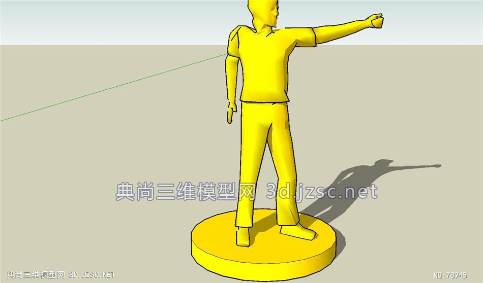 人物建模，探究SU软件下的角色塑造艺术