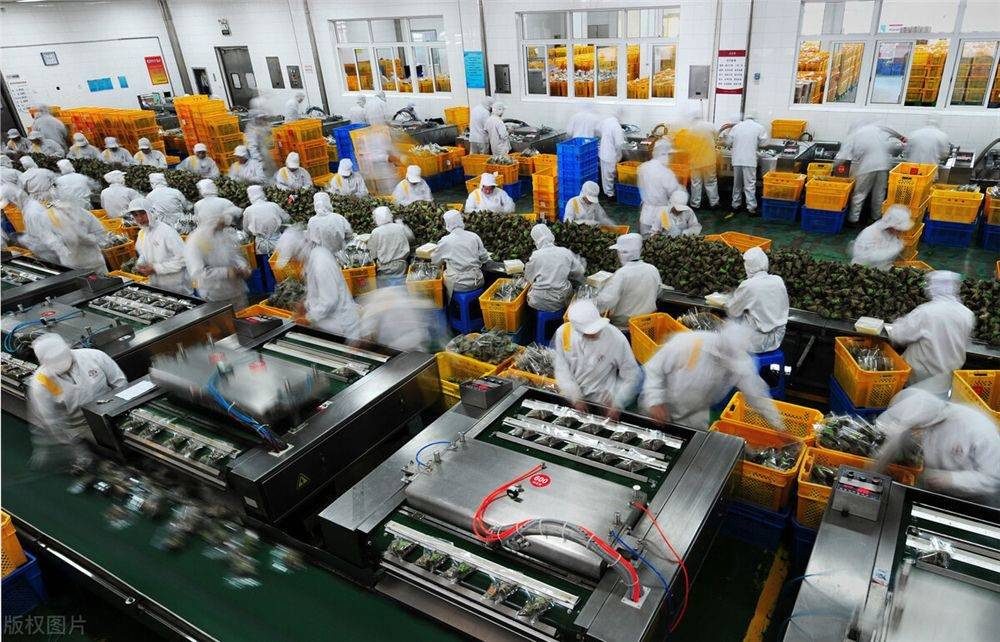 食品厂车间的真实面貌，透过图片看生产一线