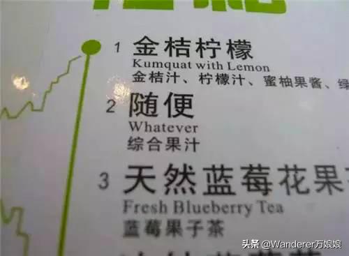 菜名翻译错误方式，揭示与探讨