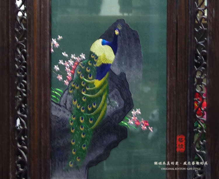 苏绣双面绣屏风厂家，传统工艺与现代生产的完美结合